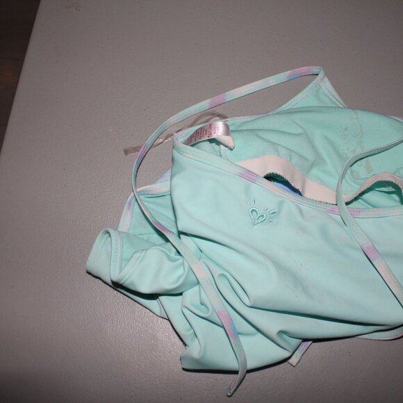 Blue Turtle 1 Pcs Justice Swimsuit Size 8 - Picture 4 of 11